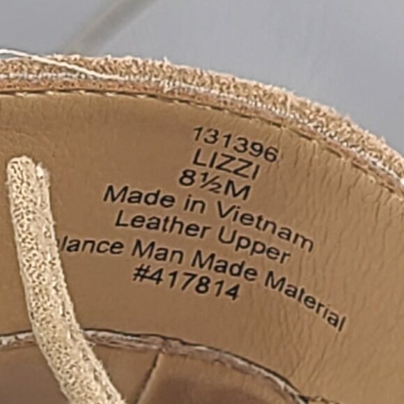 Michael Lizzi Strappy Gladiator Sandals Tan Leather - Picture 8 of 8